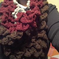 my scarf/shawls I made for me