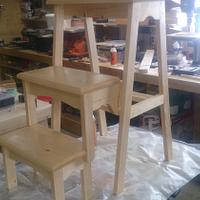 Folding Step Stool - Project by Chris Tasa