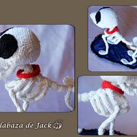 Scraps Amigurumi - Corpse Bride - La Calabaza de Jack - Project by La Calabaza de Jack