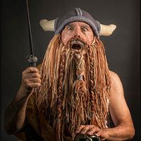 Viking crochet hat - La Calabaza de Jack