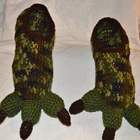 T-Rex slipper/socks - Project by Anginator