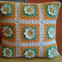 Pillow Cover - Granny Squares