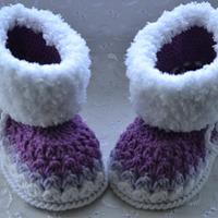 baby booties ksenia - Project by tatMart