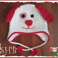 Puppy Love Crochet Hat - Project by Heather Macias