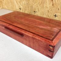 Maple and Walnut jewelry box - Project by Jeff