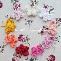 Crochet Butterfly Free Pattern - Project by janegreen