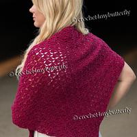 Box Stitch Triangle Shawl