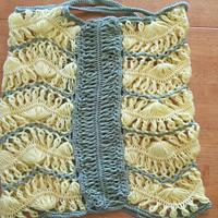 Hairpin lace top