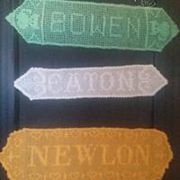 Name Doilies - Project by ibrich