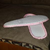 Pink clogs