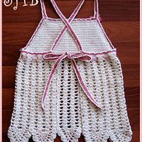 Shabby Chic Apron Style Crochet Halter