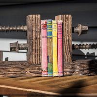 Bookends - Project by Railway Junk Creations