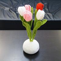 Eco-Friendly Crochet Tulips 