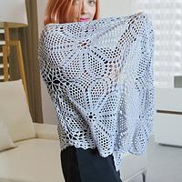 Crochet Shawl Pattern - Project by janegreen