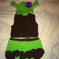 Baby girl shrek - Project by Keri