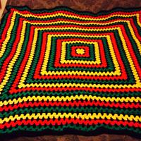 Colourful Afghan - Project by CharlenesCreations 