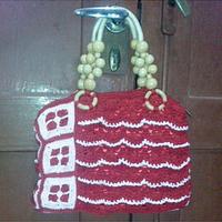 Red Fusion Bag - Project by Na Fatwaningrum