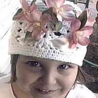 Pink Floral Hat - Project by Heather Macias