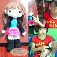 Molly the crochetEd doll - Project by Isneli Yulailah