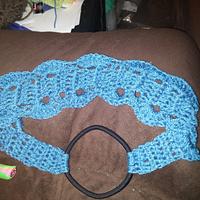 Lace headband for everyday wear - Project by Down Home Crochet