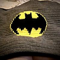 My First Graphghan... Batman Baby Blanket - Project by Jenni0605