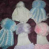 baby hats - Project by mobilecrafts