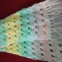 crochet scarf - Project by mobilecrafts