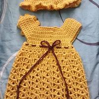 Sunflower Dress -Toddler Dress