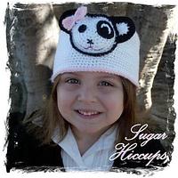 Made to Match Gymboree Imaginary Friends Panda Crochet Hat