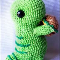 Dino Amigurumi - La Calabaza de Jack - Project by La Calabaza de Jack