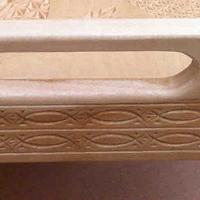 Chip carved tray