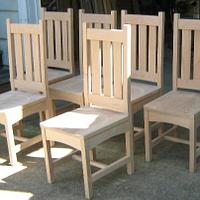 Arts n crafts chairs - Project by a1jim