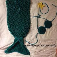 Crochet Mermaid Tail Set - Project by CharlenesCreations 