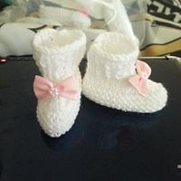 Newborn shoes and booties 