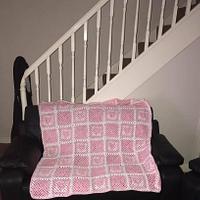 Baby Girl Cot Blanket