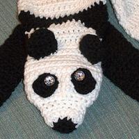 Panda Scarf - Project by Transitoria