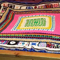 queen size afghan  - Project by sherry sanders