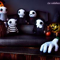 Addams Family Amigurumis - La Calabaza de Jack - Project by La Calabaza de Jack