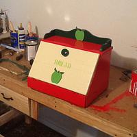 apple bread box  - Project by jim webster