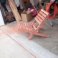 Bighig beach chair - Project by Bill Higgins