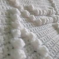 Crochet blanket baby cow