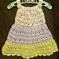 Tiered Crochet Baby Dress - Project by Jenni0605