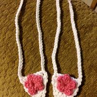 Baby Girl Barefoot Sandals - Project by CrochetFarmer