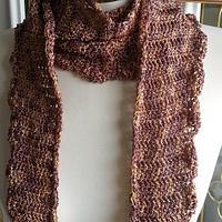 Gold Evening Shawlette