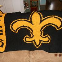 Saints afghan