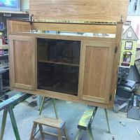 audio cabinet - Project by Bill 