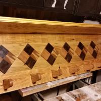 Reclaimed Wood Coat rack
