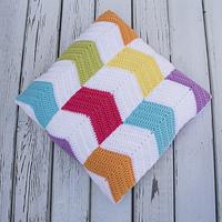 Chevron mix up Cushion cover