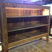 Barn wood cabinet