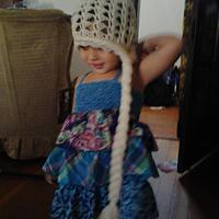 Elsa hat modeled by my daughter:) - Project by airam